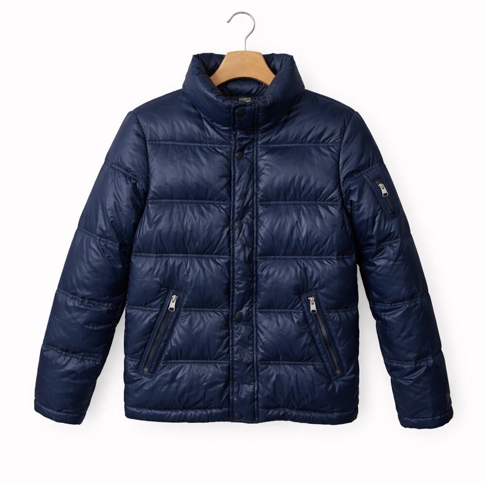 TNA | Dark Blue Down Puffer Jacket – Women’s XS